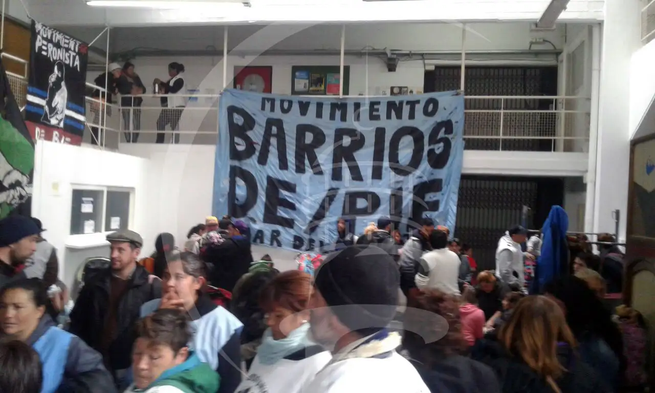 Organizaciones sociales toman la sede y el depósito de Desarrollo Social