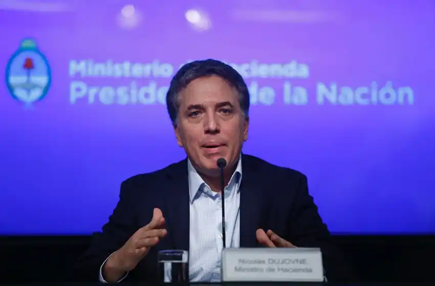 Dujovne: «Buscamos financimiento preventivo»