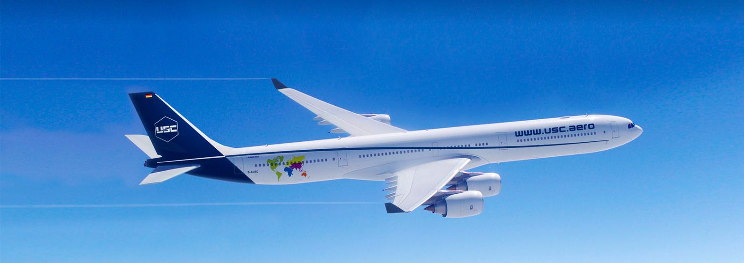 Nueva aerolínea alemana presenta su primer Airbus A340