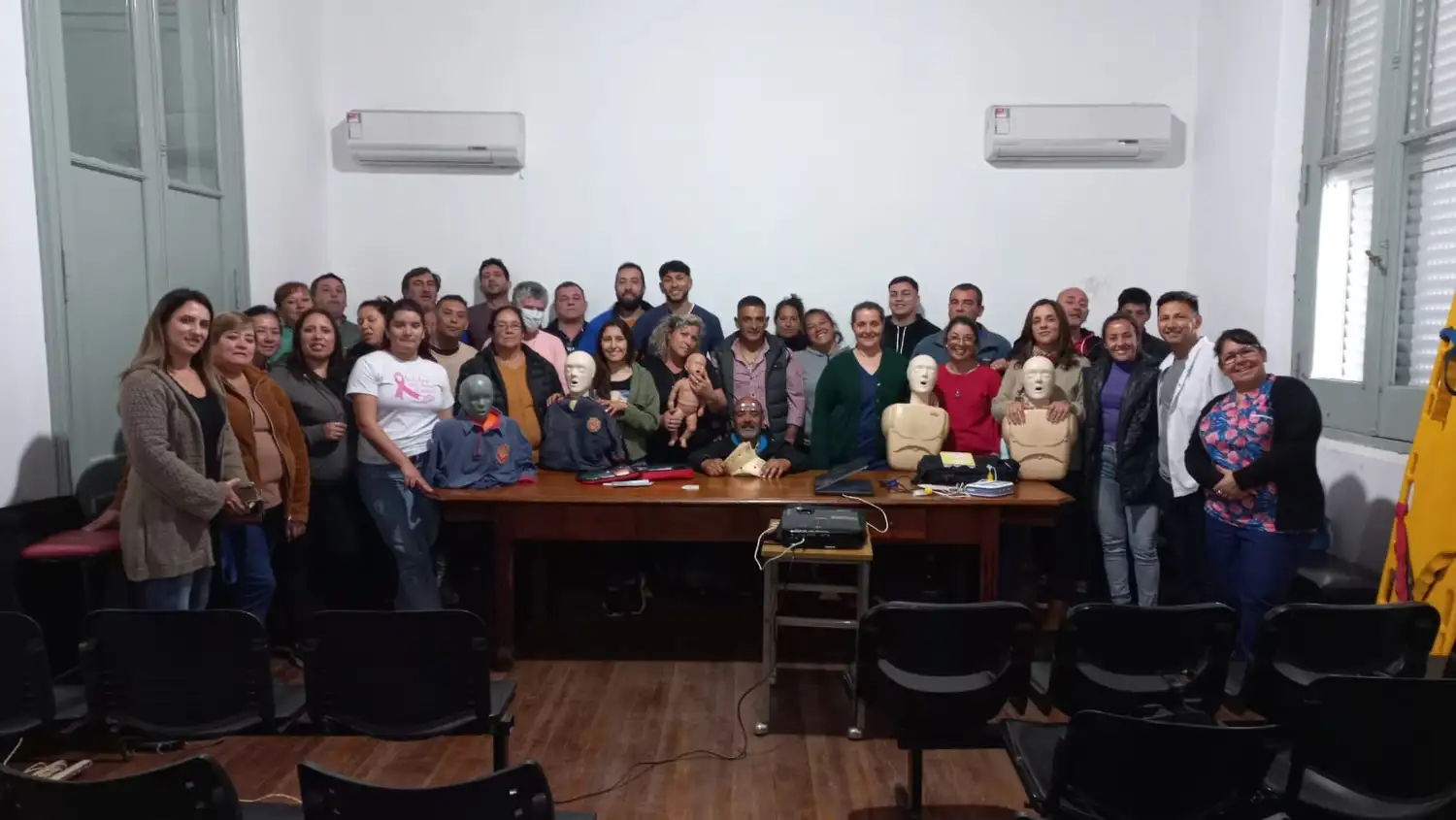 Hospital San Antonio: se realizó un Taller de RCP y Primeros Auxilios