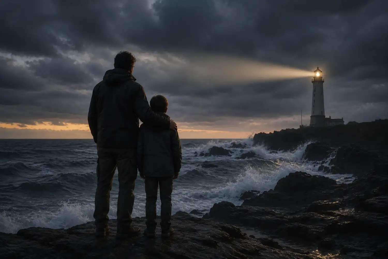 faro padre e hijo