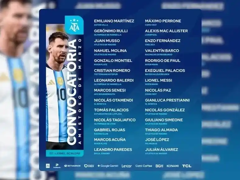 lista Selección
