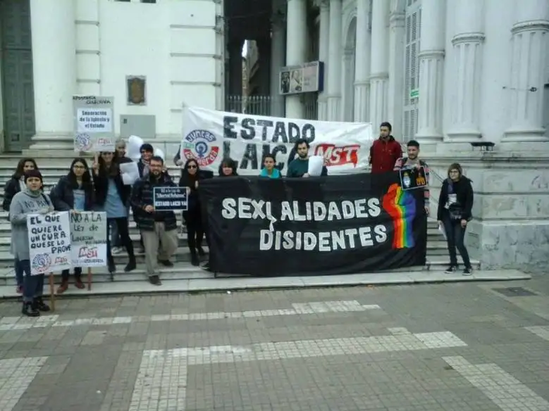 Protestaron contra ley de “libertad religiosa” y reclamaron un Estado laico 
