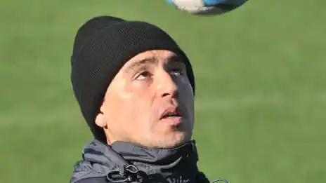 Riquelme no se entrenó y está en duda para enfrentar a Rafaela