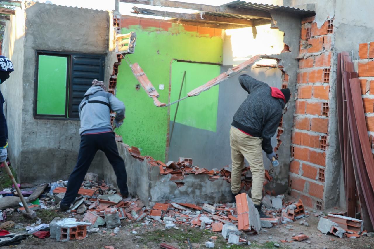 Los tres estaban en zona de calle Cochabamba, en la intersección con Iturraspe.