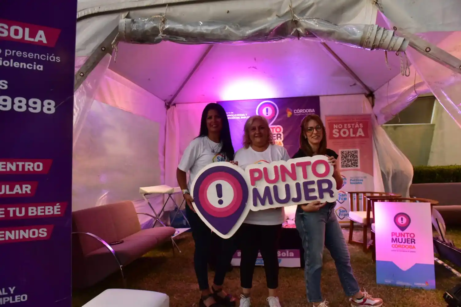Punto Mujer también en el festival de la ciudad