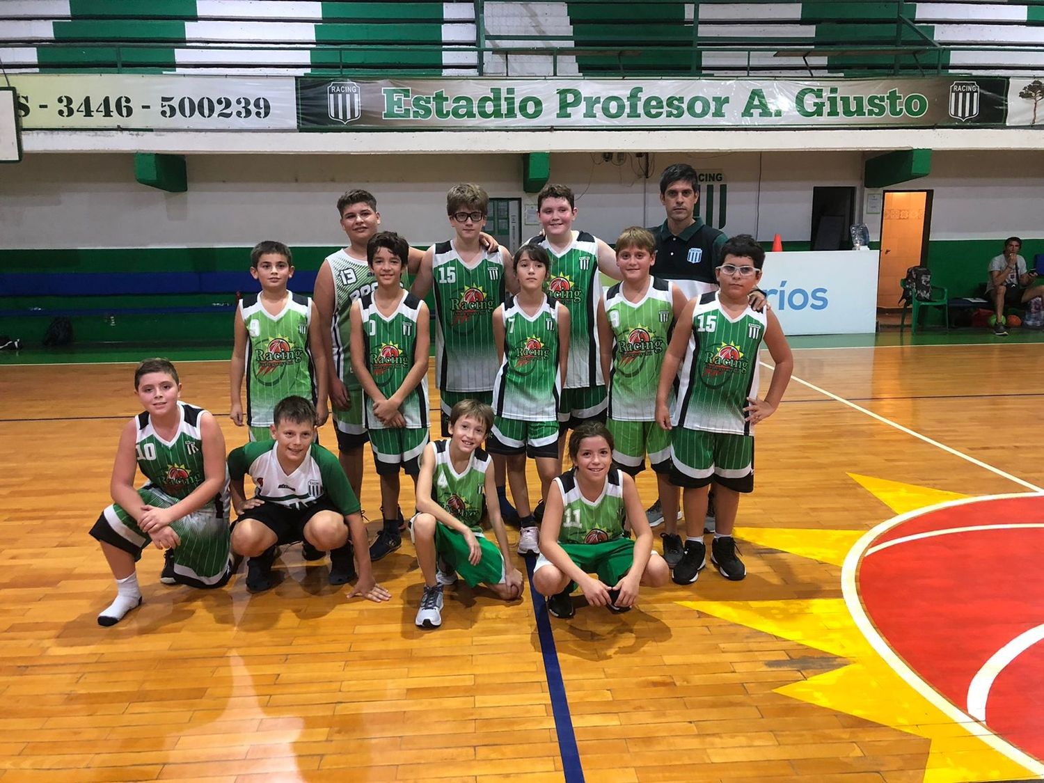 Se juega en la ciudad la Liga Federal Sub 12 con participación de Racing