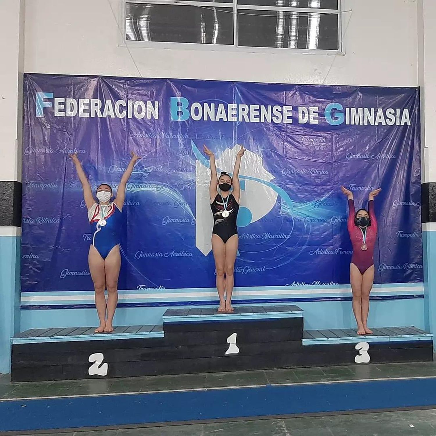 Gimnastas de Ferro, al podio en el Provincial