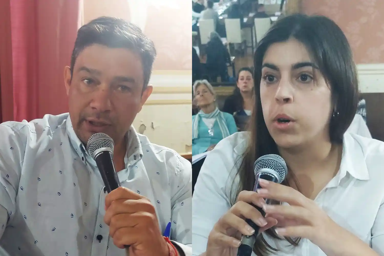 Diego Lafalce y Melina Panatteri integran bloques que responden al Gobierno nacional.
