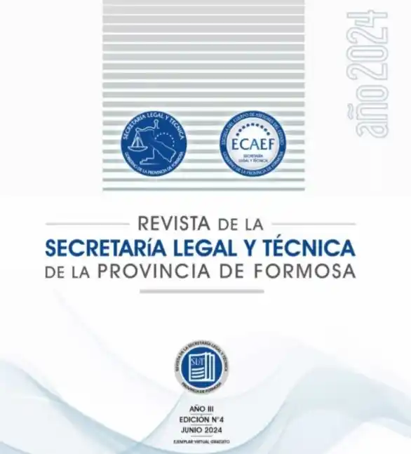 Se encuentra disponible la 4° edición de la revista digital de la Secretaría Legal y Técnica de Formosa