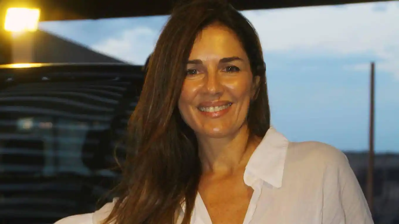 Andrea Frigerio se prepara para filmar junto a Pampita Ardohain