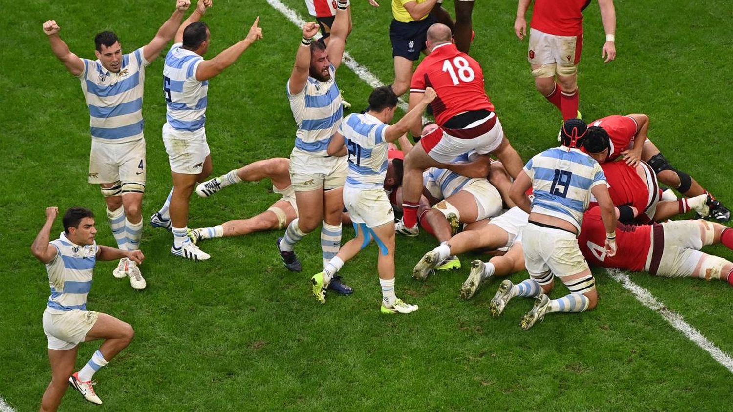 Los Pumas enfrentan a Gales en busca de las semifinales del Mundial