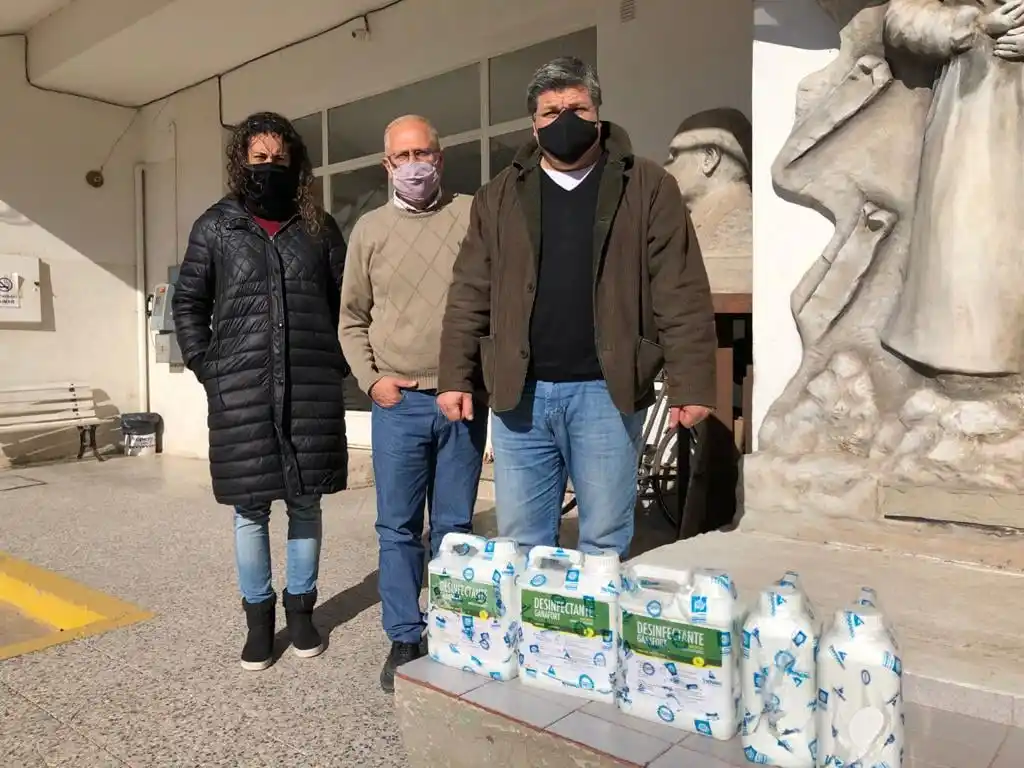 Diversas donaciones para el Hospital San Blas