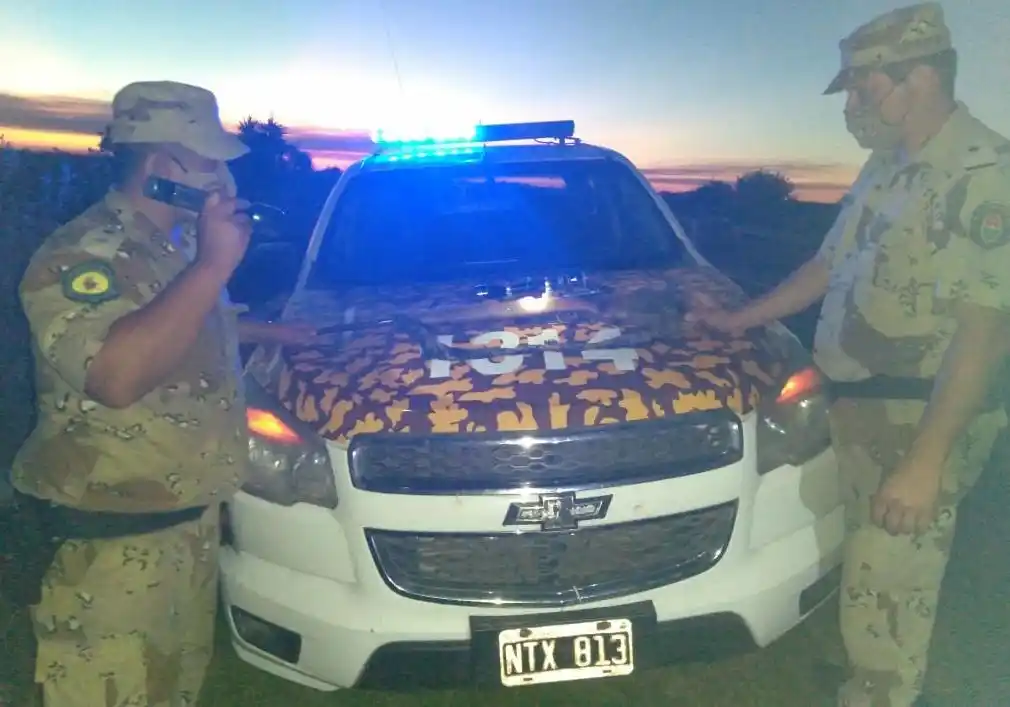 Padre e hijo fueron detenidos en un operativo en la costa del río Gualeguaychú