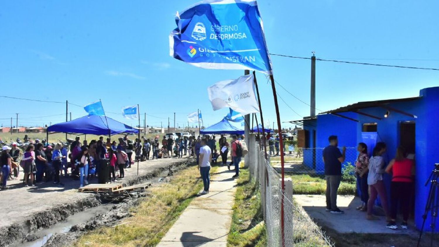 Se entregaron los módulos habitacionales a 145 familias en el barrio Lote 110