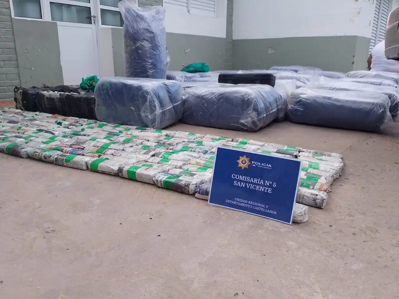 cargamento hojas ruta 34 policia apsv gendarmeria - 1