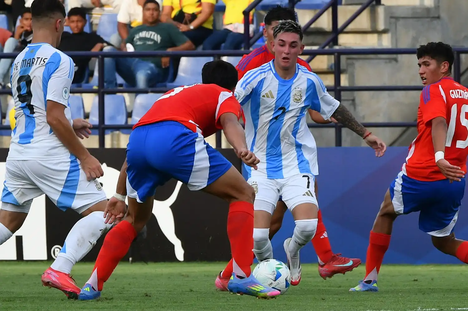 Argentina no hizo pie ante Chile.