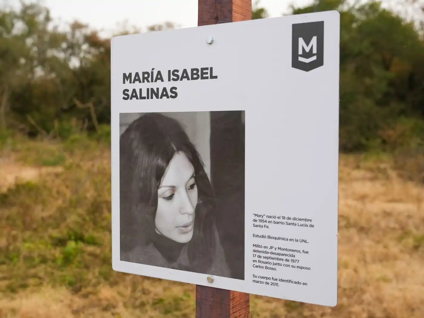 María Isabel Salinas, uno de los cuerpos hallados en la fosa