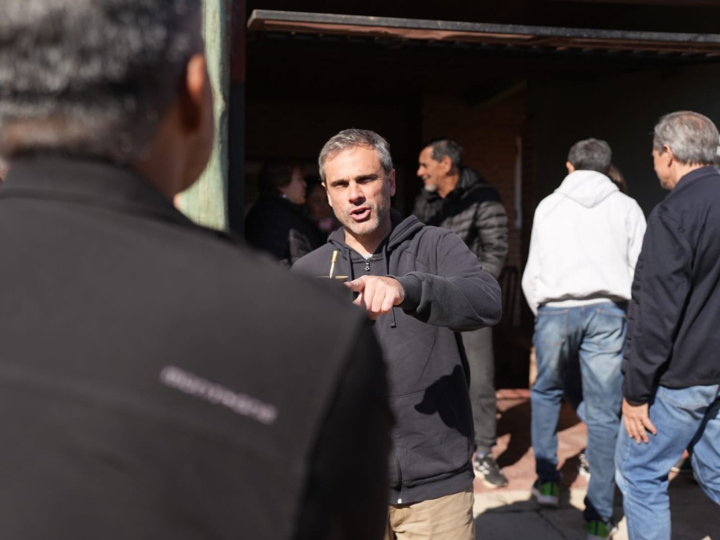 Bahl y Michel visitaron Concordia: “La gente tiene miedo de perder su trabajo”