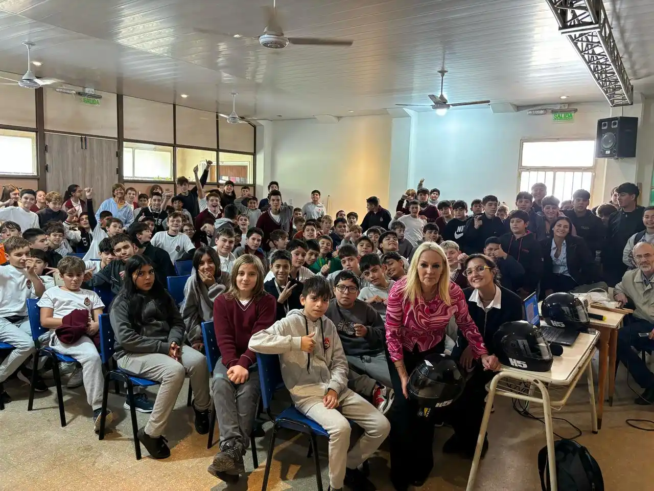Educación vial en "la escuela del trabajo".
