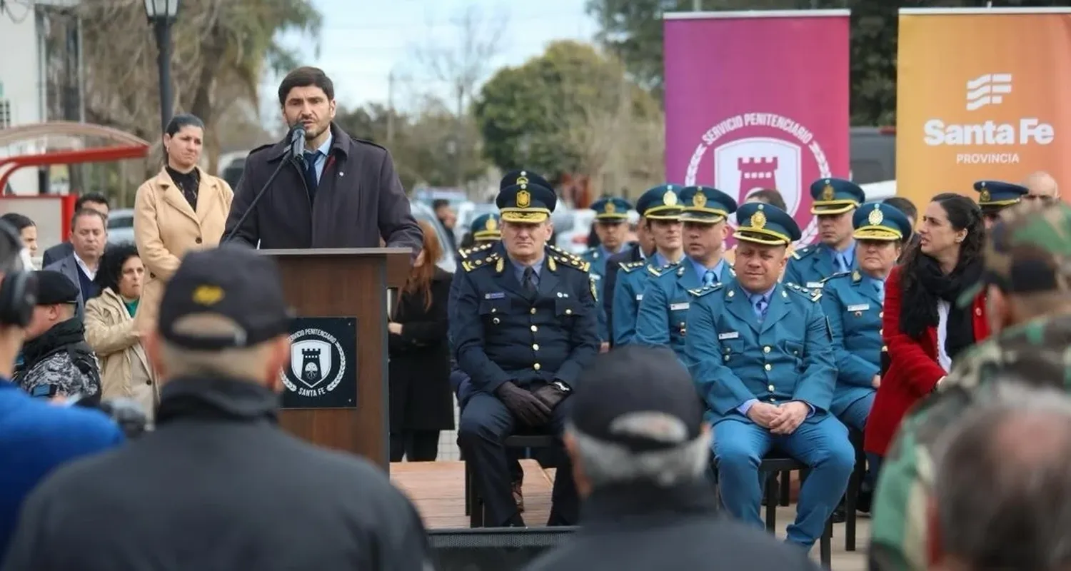 Pullaro insistió en “articular con Nación por el personal que tendrá que formarse y trabajar de manera conjunta para tener más seguridad en la vía pública, porque todo lo que sucede en la cárcel repercute en la calle”. Foto: Gentileza