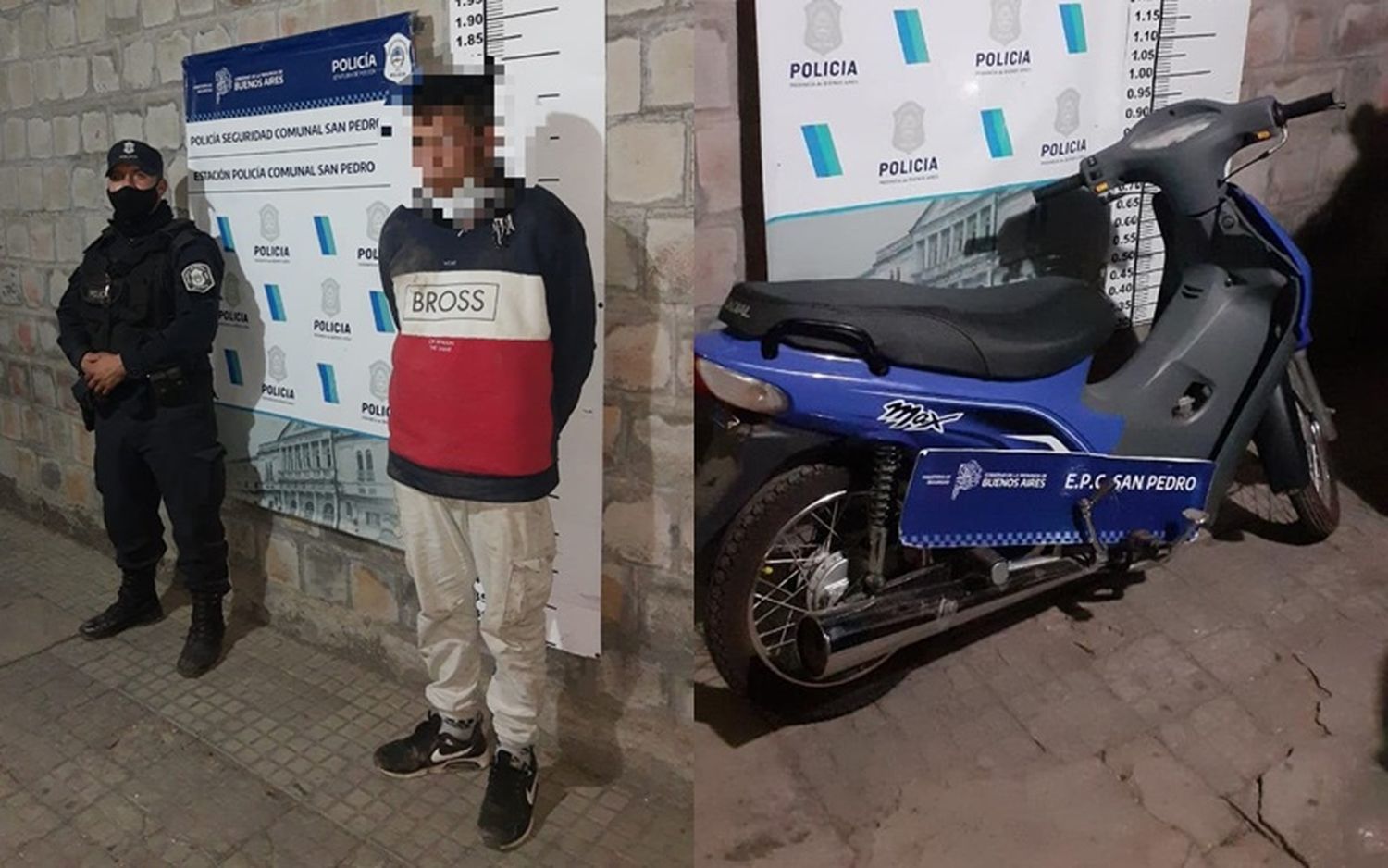 Cuatro delincuentes fueron detenidos a la madrugada por protagonizar tres robos diferentes