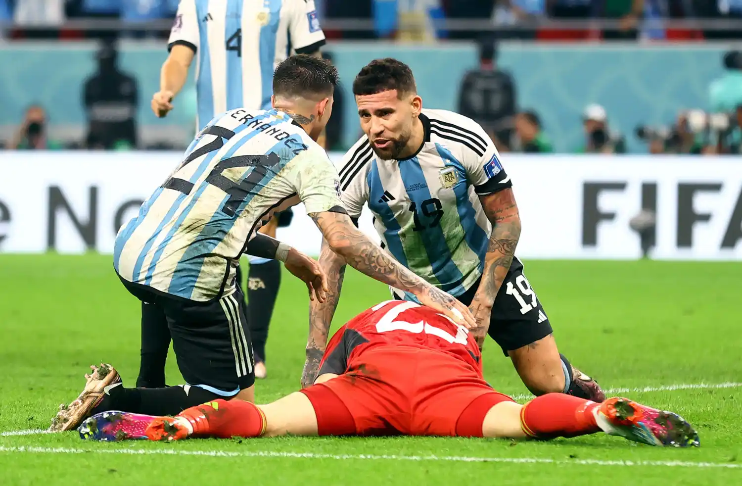 Revancha de Otamendi