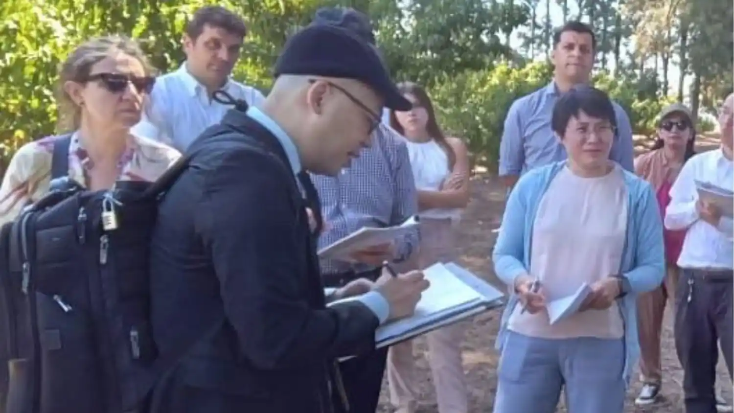 Frutas carozo Aduana China