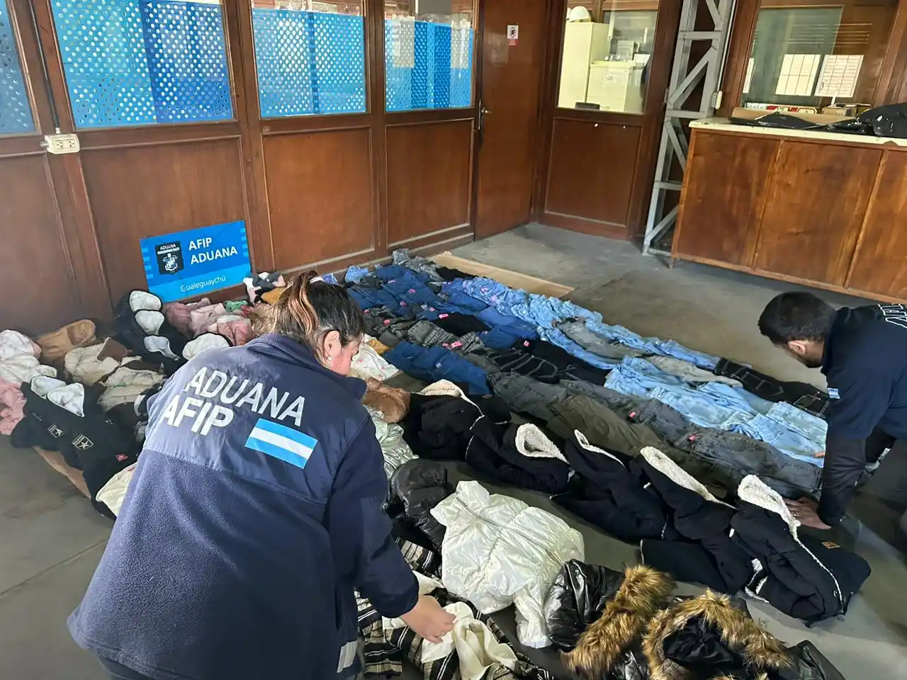 La Aduana incautó en Gualeguaychú mercadería valuada en más de un millón de pesos