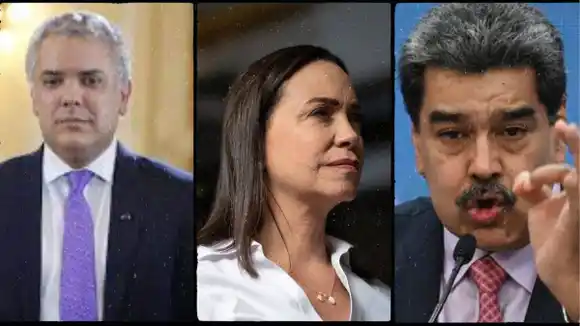 Reaparece Iván Duque: ACUSA A MADURO de hostigar a María Corina Machado (+Video)