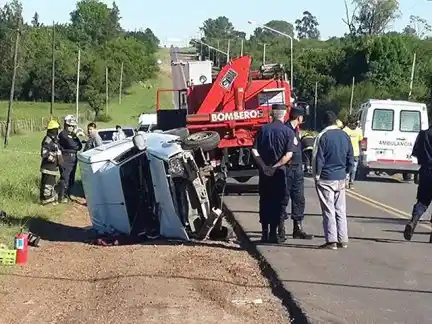 Una persona murió en un terrible accidente en el departamento Colón