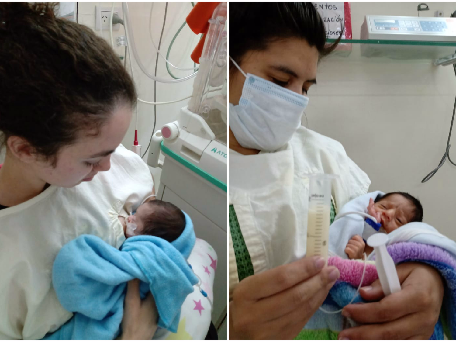 La leche de mamá, también en la neo