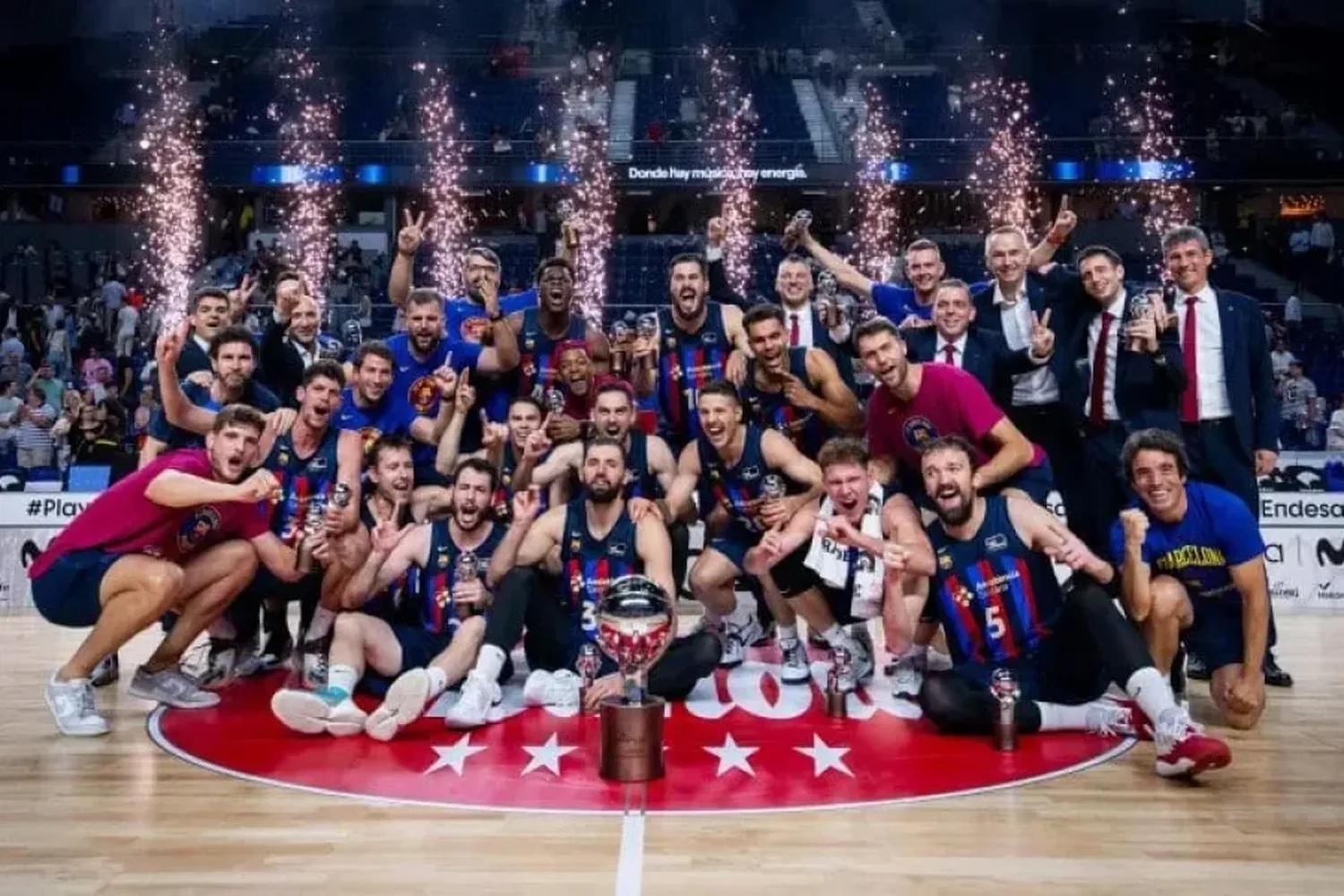 Laprovittola campeón con el Barcelona