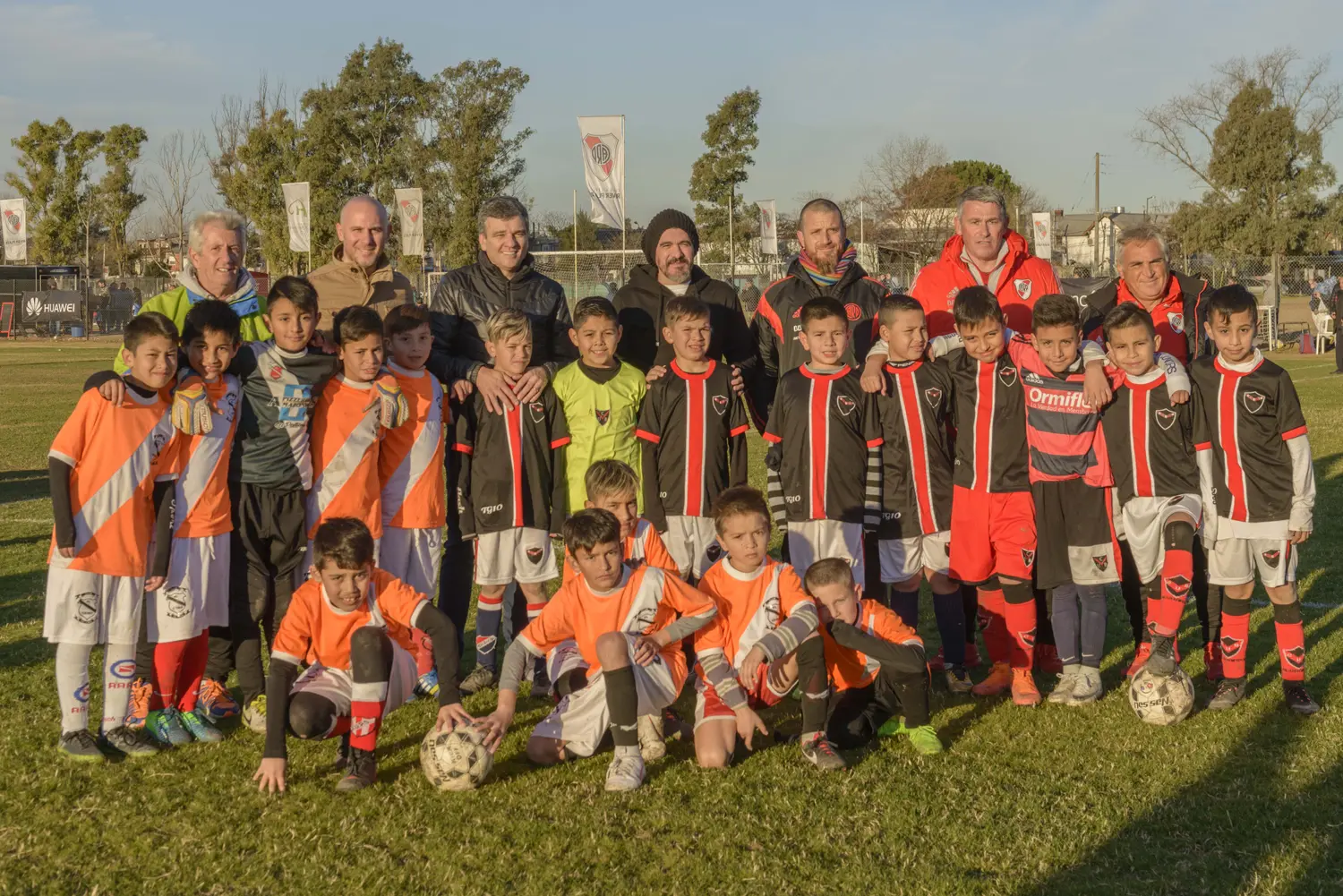 Zabaleta participó de la entrega de premios del Mundialito "Copa Hurlingham"