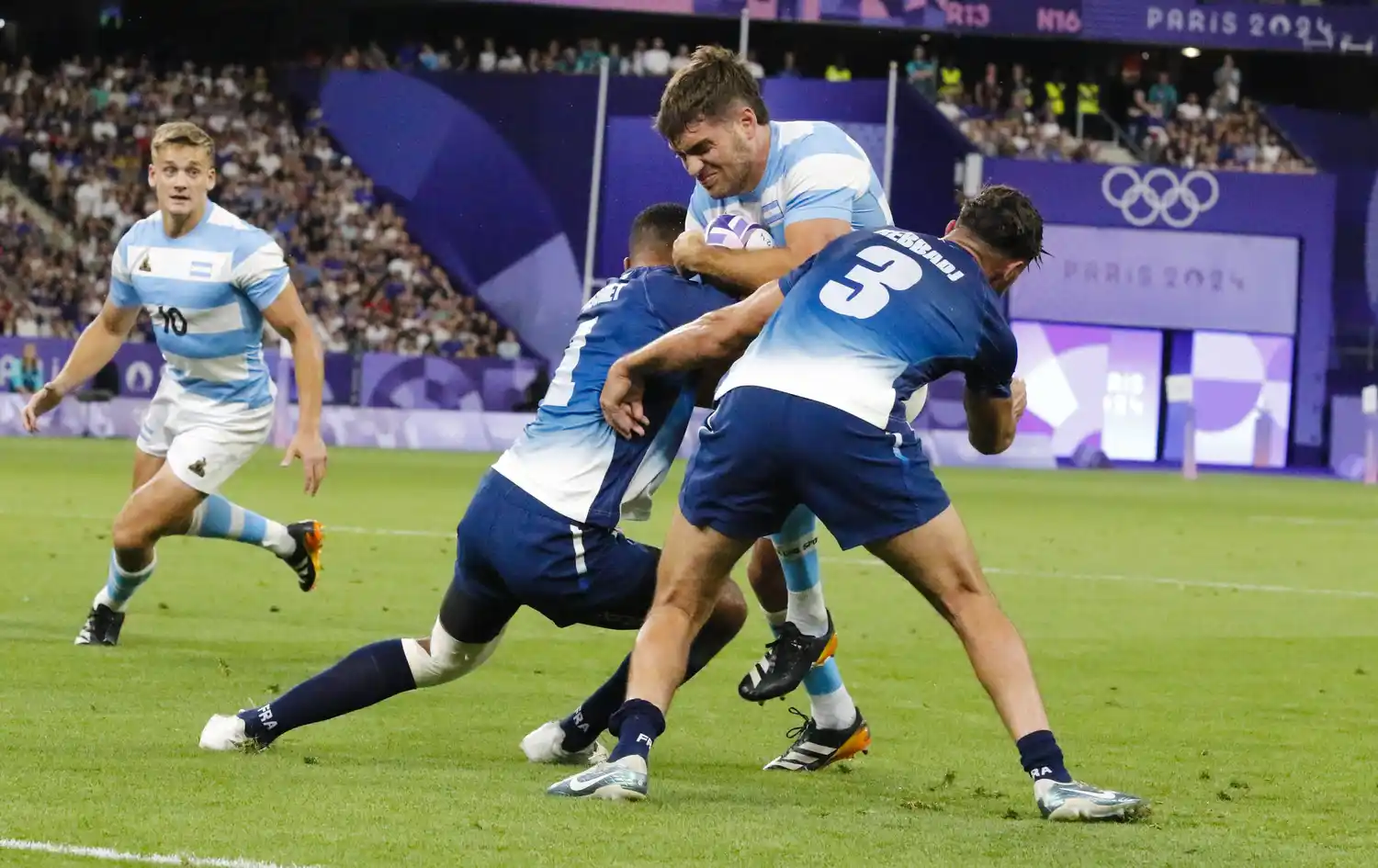 Francia frenó la ilusión del seven argentino.