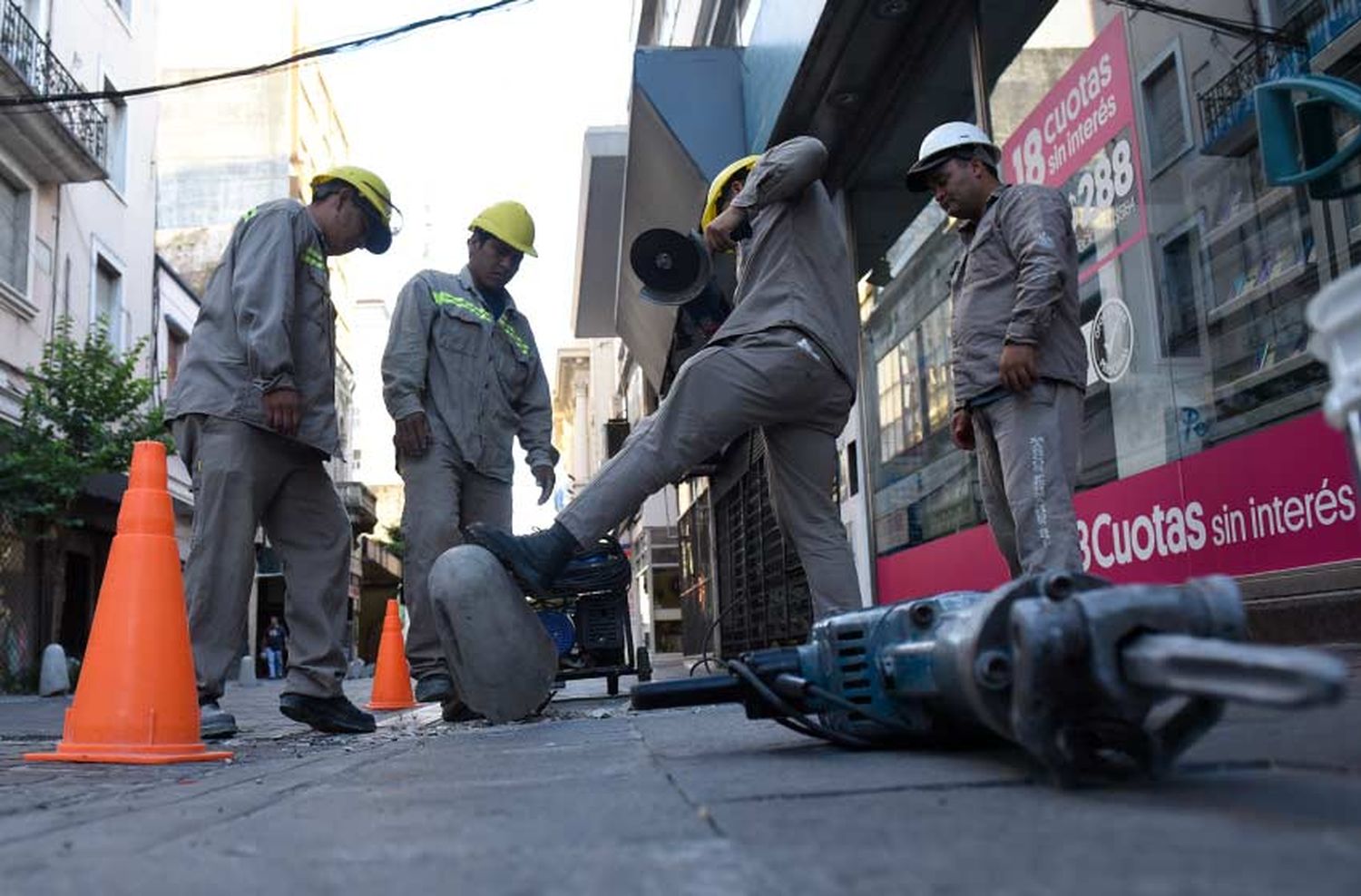 Una vez más, vuelven las obras a Sarmiento y Córdoba