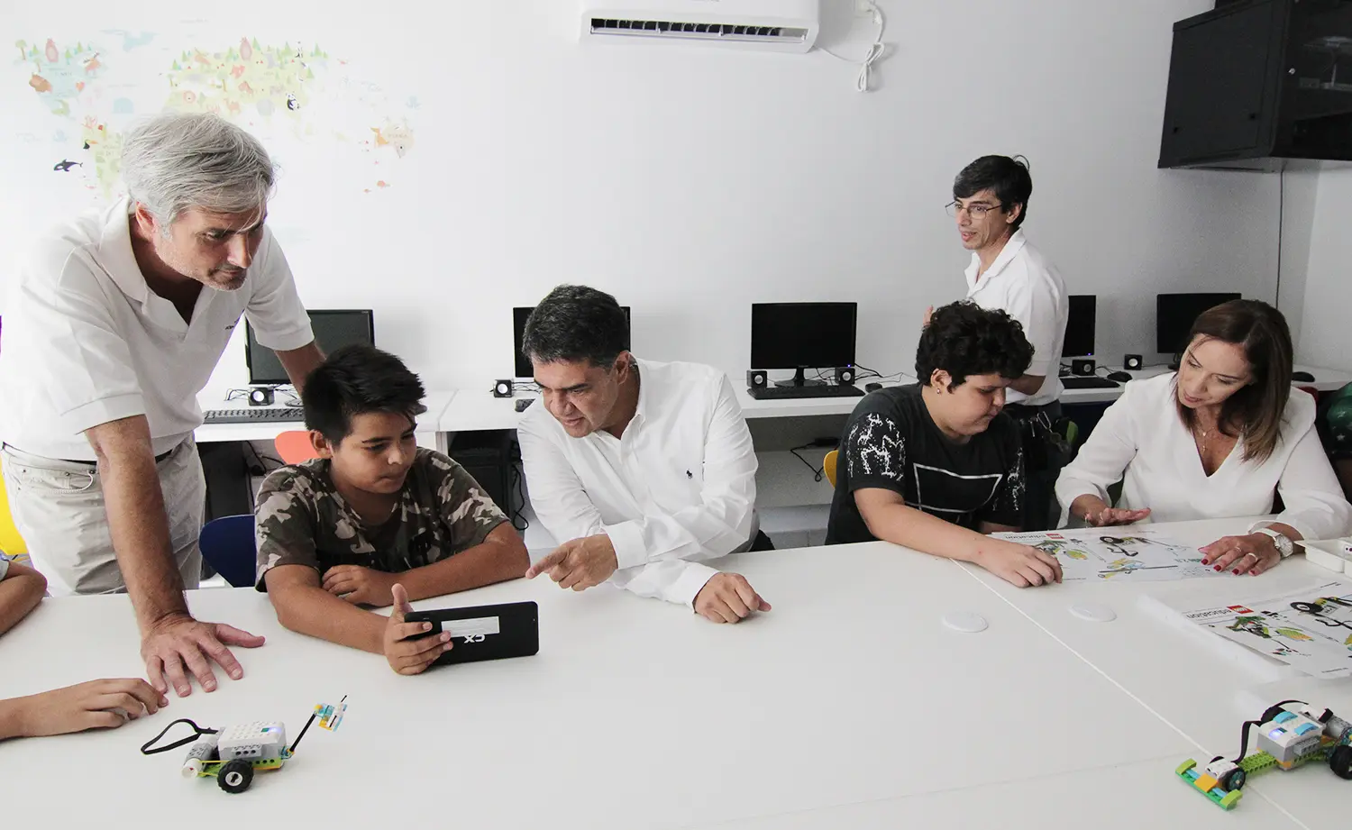 Vidal y Jorge Macri inauguraron un Centro Barrial de Infancia en Vicente López