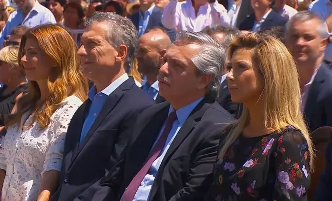 Video: Así fue la misa "anti-grieta" con Mauricio Macri y Alberto Fernández en Luján por el Día de la Virgen