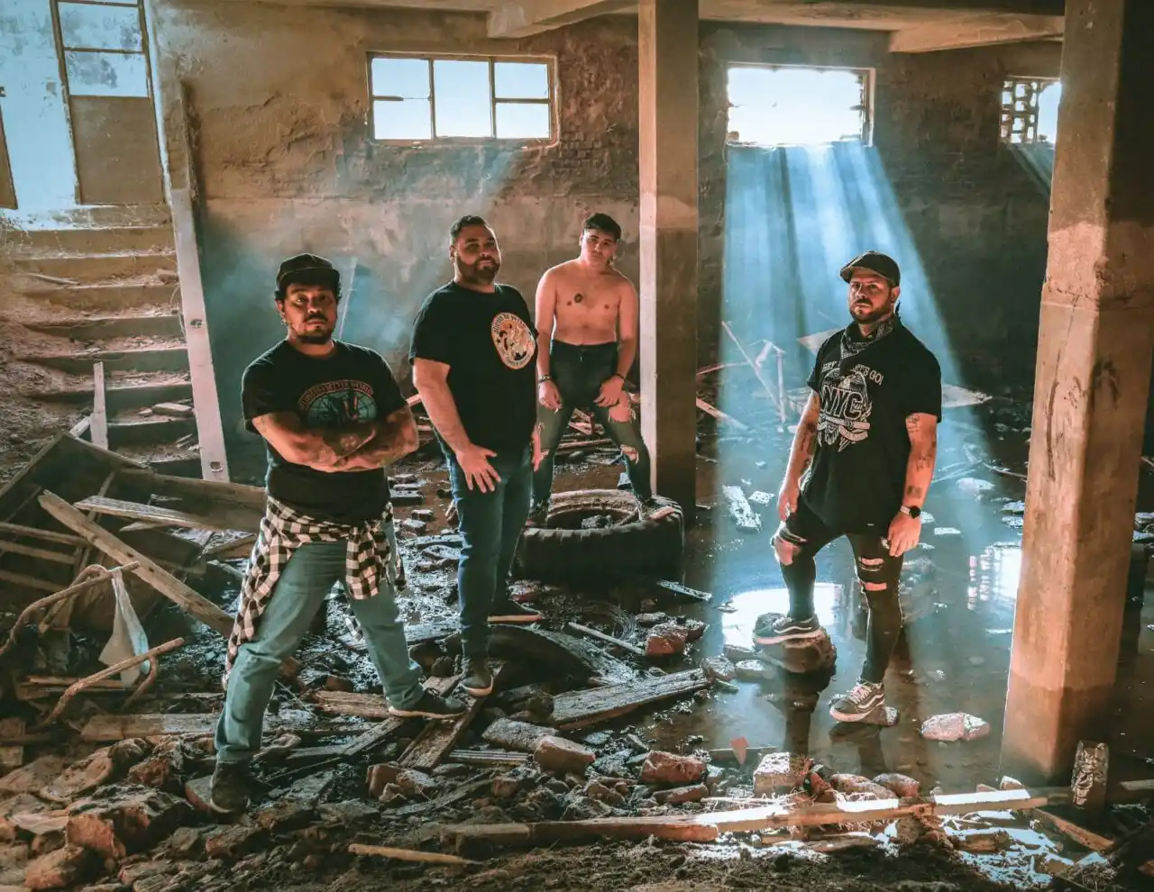 Salió el primer disco de punk rock hecho en Rufino por gente de Rufino