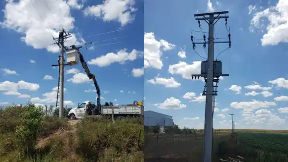 La provincia impulsa el desarrollo rural facilitando el acceso a la electricidad a productores