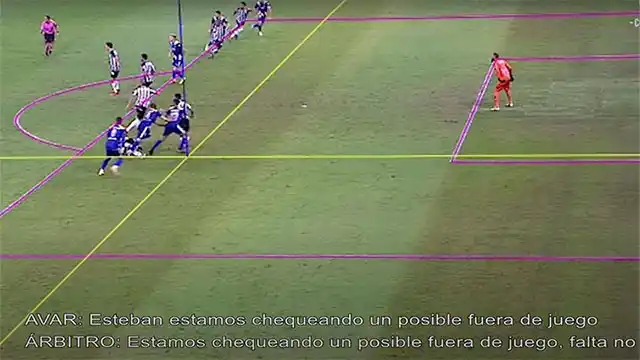 Video: revelaron el audio del VAR en el gol anulado a Boca ante Mineiro