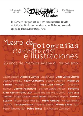 No te pierdas este sábado la Muestra de fotografías!