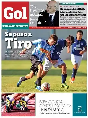 Salió el Semanario Deportivo Gol, encontralo hoy en todos los kioscos 