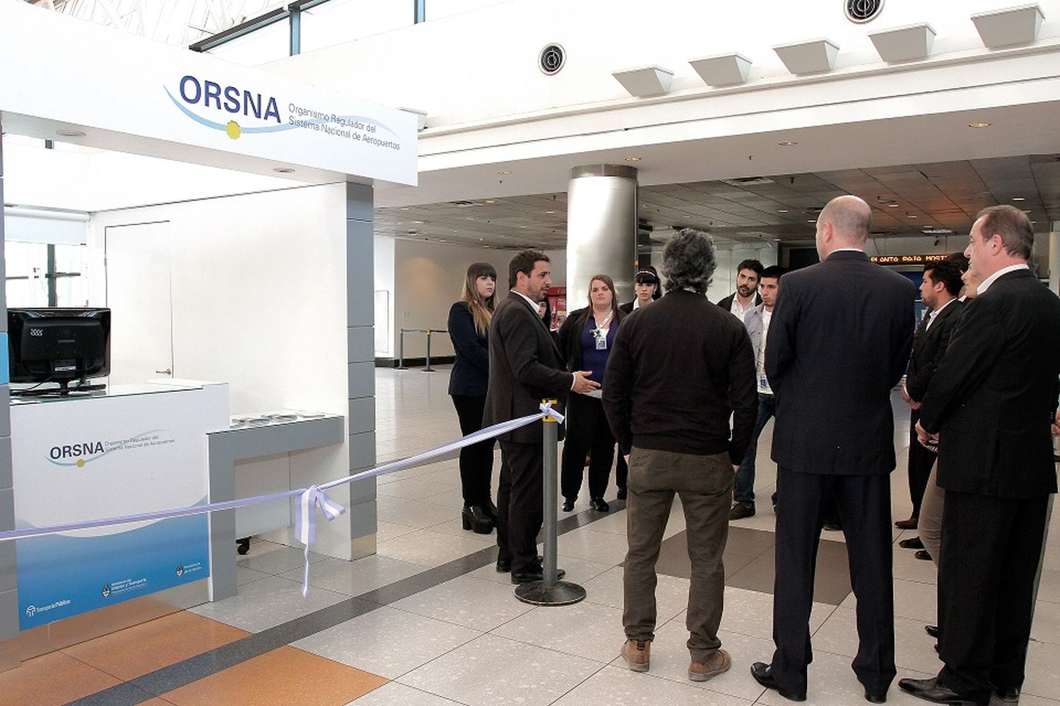 El ORSNA inauguró Centros de Atención al Usuario en Aeroparque y Ezeiza