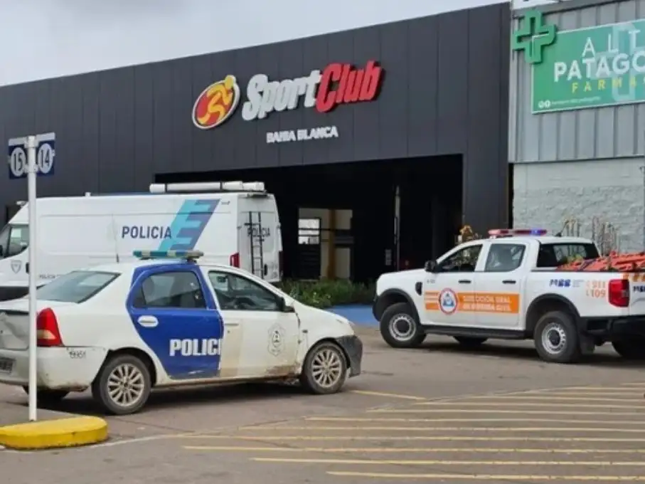 Un hombre falleció en un gimnasio de Bahía Blanca.