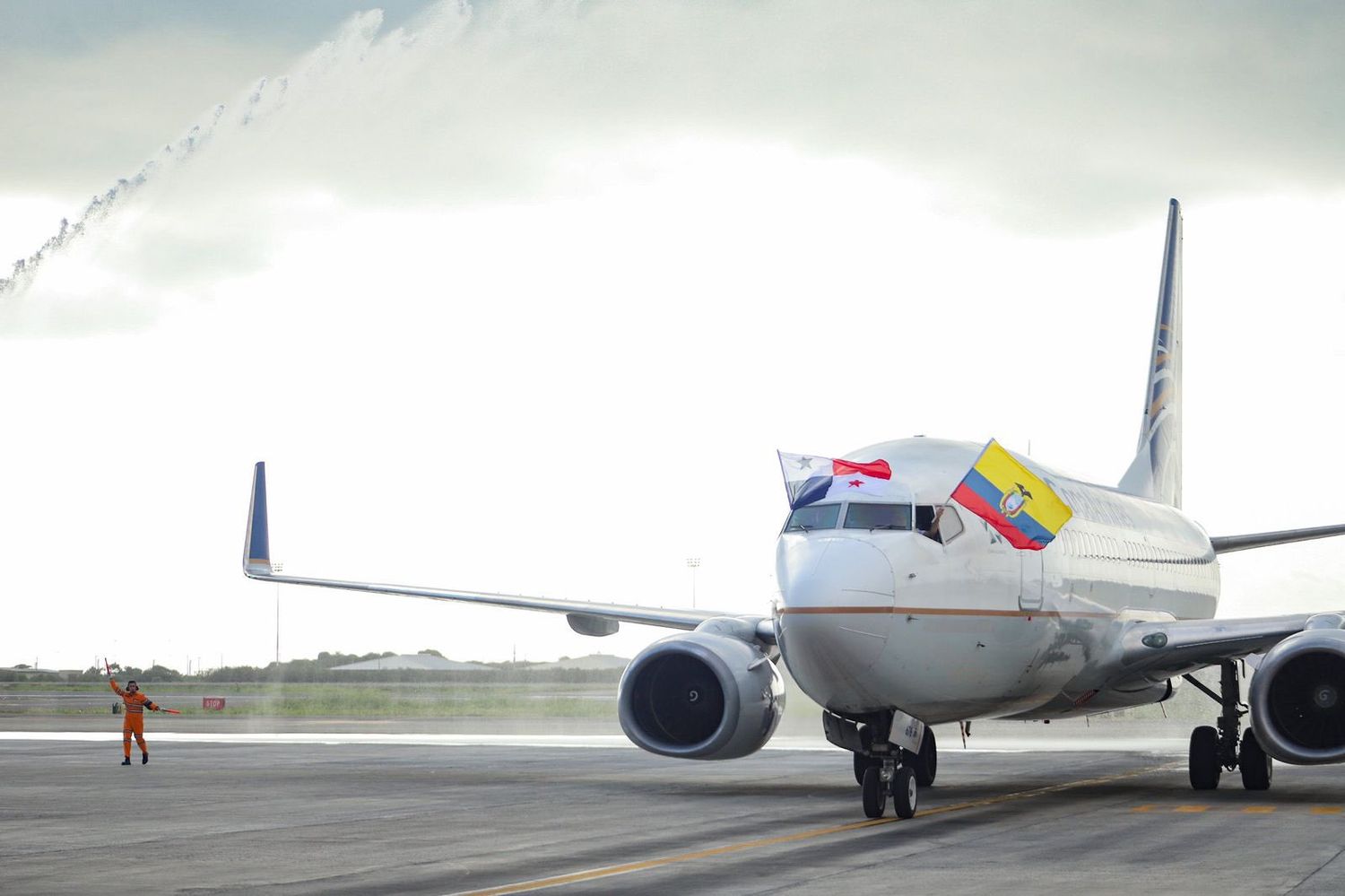 Ecuador: Copa Airlines inauguró sus vuelos a Manta