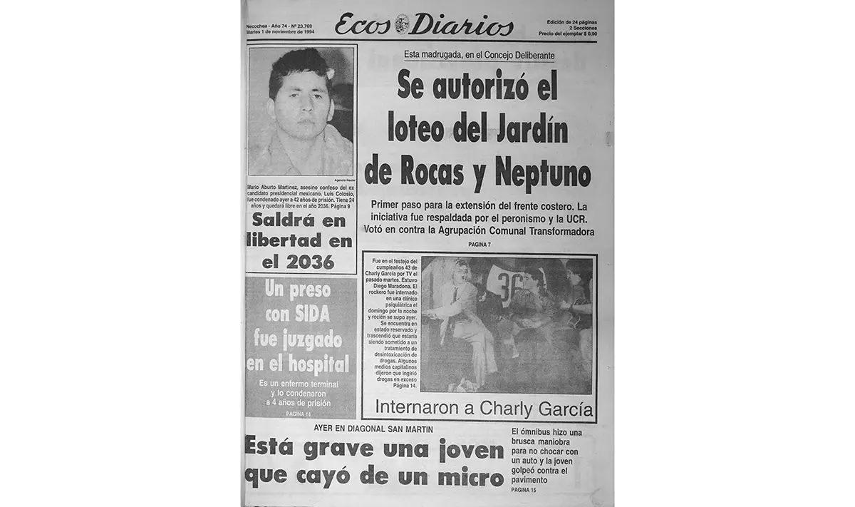 Martes 1 de noviembre de 1994
