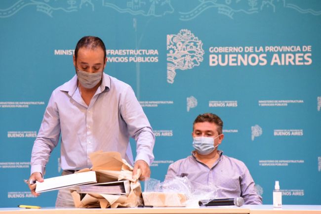 Avanza el proyecto de un acueducto de impulsión en Bahía Blanca