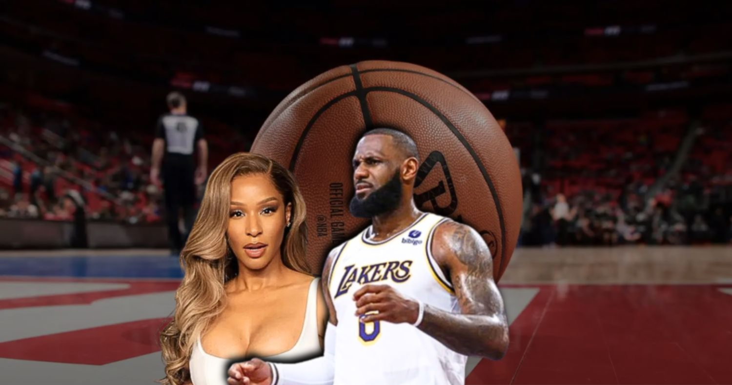 Esta fue la reacción de la esposa de LeBron James luego de llegar a los 40.000 puntos en la NBA