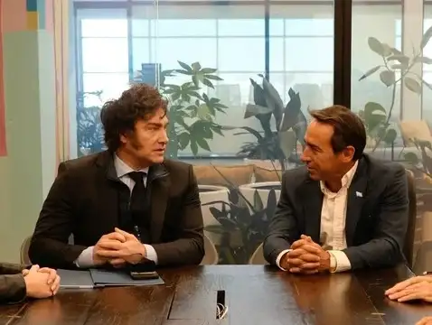 Milei y Galperín dialogaron sobre los próximos pasos de la compañía, una de las principales en logística en la región.